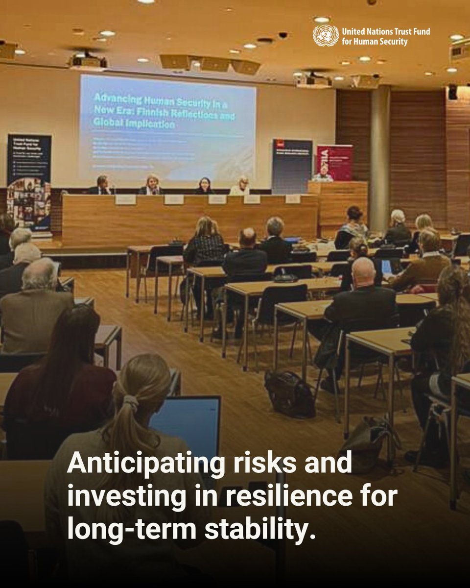 UN Human Security tweet media