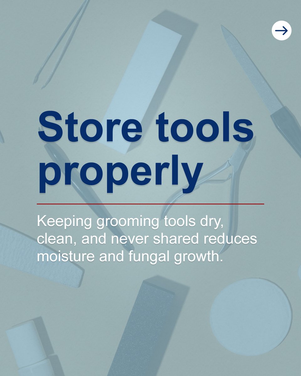 TripleClearHF's tweet image. Healthy nails start with clean tools.

Use personal clippers, disinfect, and store properly.

Finish with Triple Clear HF to protect and strengthen.

Strong nails start here: TripleClearHF.com

#NailHealth #CleanTools #NailProtection #TripleClearHF #HealthyHabits