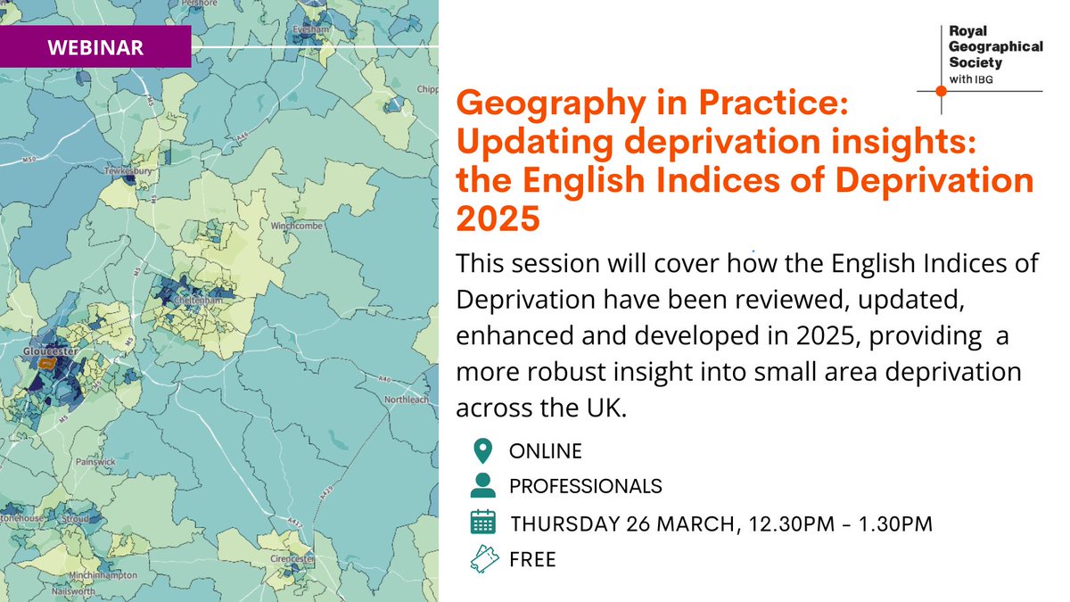 Royal Geographical Society (with IBG) tweet media