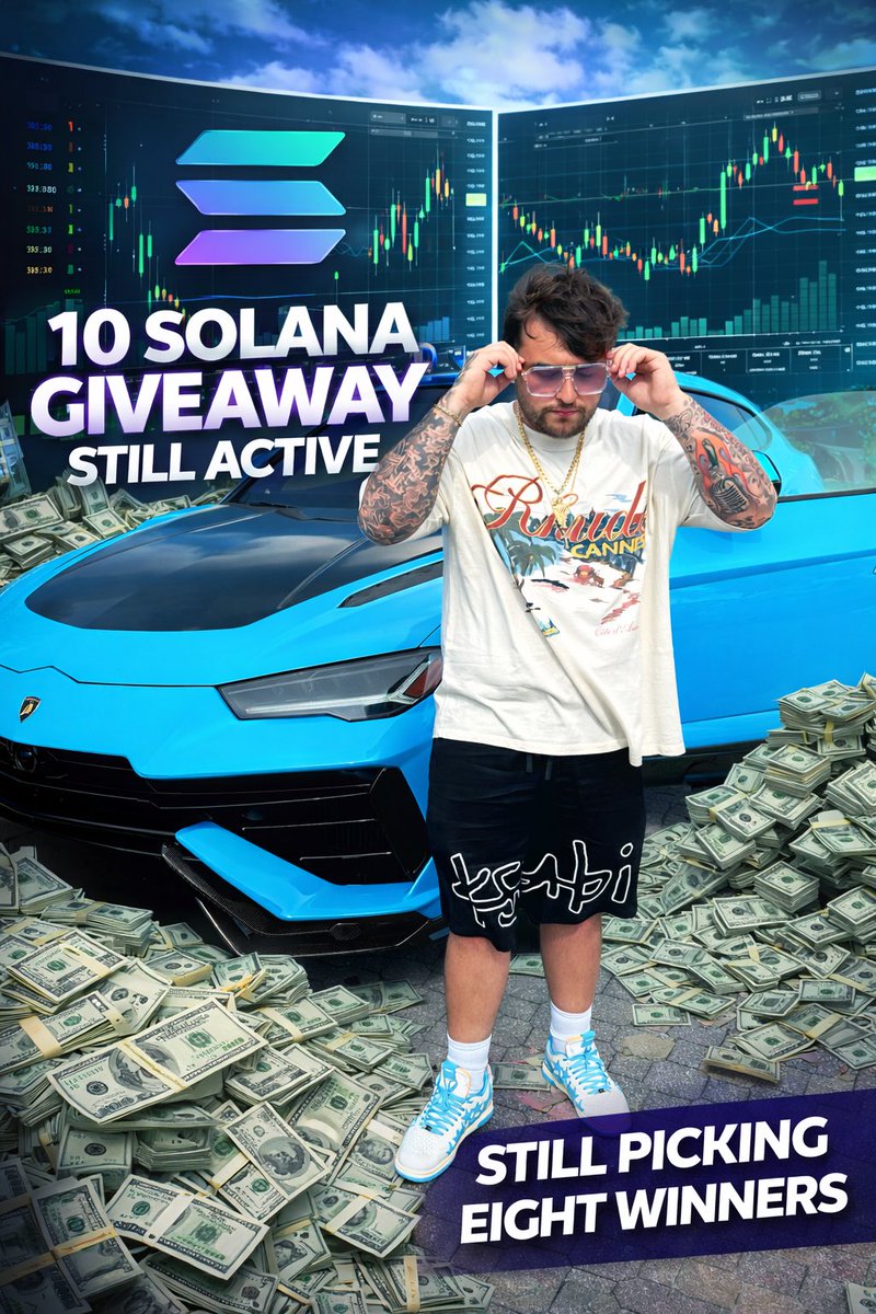 AllKtrades's tweet photo. Don’t miss out on the 10 #solana giveaway!📈 (steps to enter on main giveaway post!) GOOD MORNING BTW☀️ https://t.co/a1Lrg1xzKW