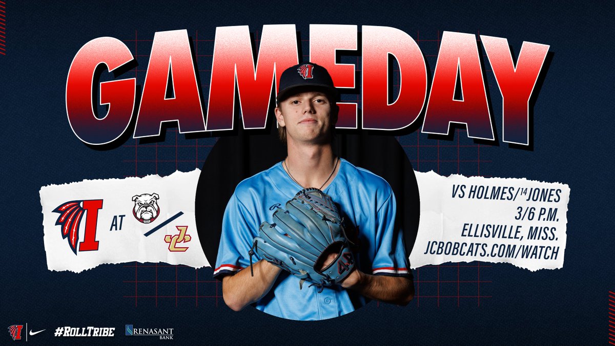 LetsGoICC's tweet photo. #ICCBSB GameDay!
⚾ vs Holmes | 3 p.m.
⚾ vs No. 14 Jones | 6 p.m.
📍 Ellisville, Miss.
🎟️https://t.co/6HIspnckSi
📺 https://t.co/fIz2YpMYKo
🏹 #RollTribe https://t.co/Rmfbyiu13u
