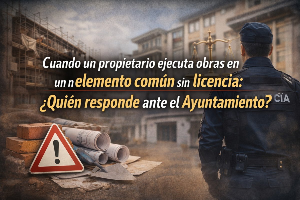 Cuando un propietario ejecuta obras en un elemento común sin licencia: ¿Quién responde ante el Ayuntamiento?
adminfergal.es/blog/administr…
#Ayuntamiento
#Comunidad 
#Administrador