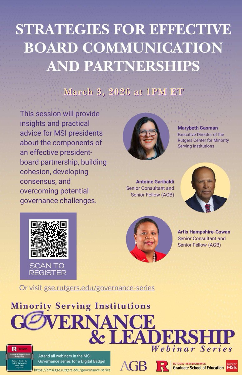 Center for MSIs tweet media