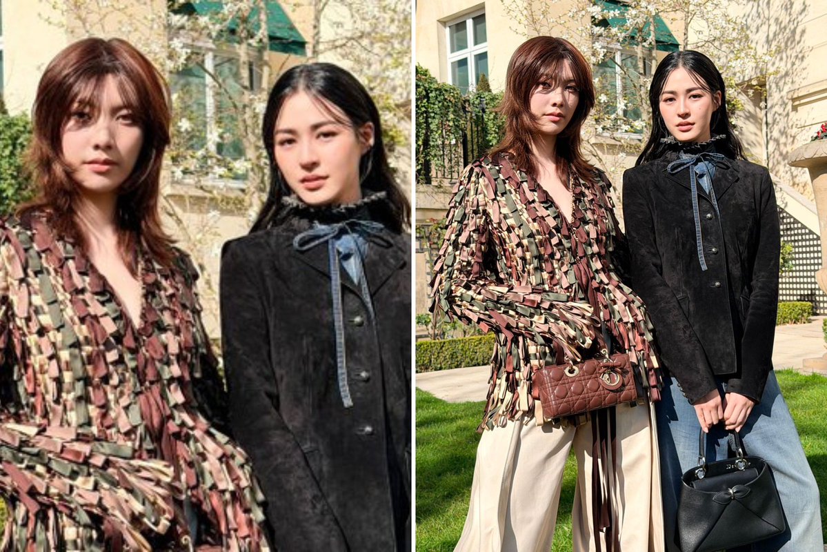 Direto de Paris: Lingling Kwong e Orm Kornnaphat 🌟 Saiba por que a dupla de GL tailandês é um dos maiores cases de sucesso entre o entretenimento asiático e as grandes marcas. 
LINGORM at DiorAW26
LINGORM BA DIOR AT PFW26 #LinglingKwong #OrmKornnaphat #LingOrm