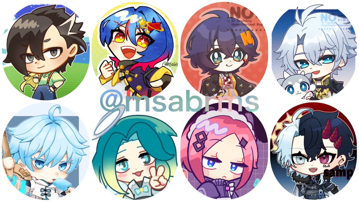 #個人依頼OKなイラストレーター
●3月着手の #有償依頼募集中 ●
ちびキャラ描きます❗️依頼実績100件↑✨
アイコン、キャラデザ、立ち絵、グッズ用や配信用イラスト、スタンプやバッジも！
人間、動物、人外も！お任せください😤
Gmail・DM・つなぐのメッセージへご相談だけも🆗です🙆‍♀️お気軽にどうぞ！