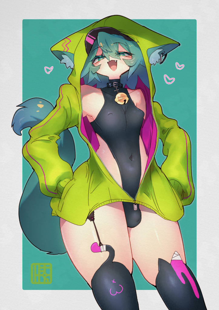 猫ちゃんパーカーぢー 