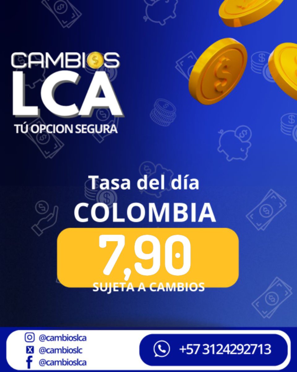 CambiosLc's tweet image. Tasa del día 02-03-2026

#remesas #casadecambios #envioderemesas