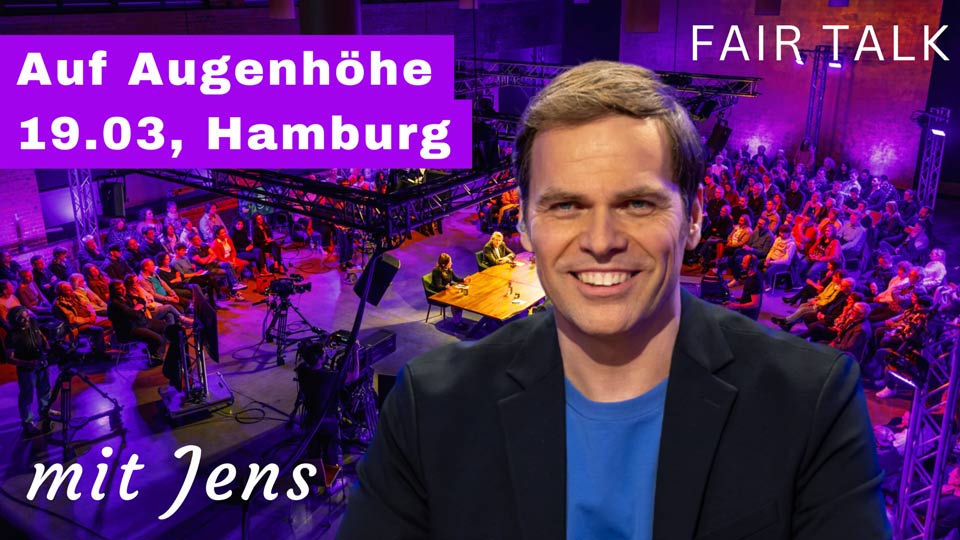 KrasserGuru's tweet photo. ‼️ FAIR TALK live erleben! 🤩

Sei LIVE in HAMBURG mit dabei, wenn es um folgende spannende Themen geht:

17. März: Vorsicht, Meinung! Wer bestimmt, was sagbar ist? 🤐
„Wir haben das freieste Grundgesetz aller Zeiten – und trotzdem haben immer mehr Menschen das Gefühl, sie müssten jedes Wort auf die Goldwaage legen. Warum?“
In dieser Ausgabe von Fair Talk debattiert Giovanna Winterfeldt mit vier Gästen über die Realität der Meinungsfreiheit in Deutschland. Die Frage ist simpel, aber die Antwort hat Konsequenzen: Reden wir noch Klartext oder reden wir nur noch so, dass niemand uns verklagen, kündigen oder öffentlich ruinieren kann?

18. März: Machtzirkel statt Volksvertreter – Ist das Parteiensystem am Ende? 💥
Das „Superwahljahr 2026“ bietet Anlass, jenseits von Schlagworten und Polemik das Parteiensystem zu hinterfragen: Können sich genug versierte Leistungsträger durchsetzen oder schaffen es in Parteien vordergründig Opportunisten an die Spitze?
Sterben gute Absichten und Idealismus beim Kampf um Posten? Inwiefern lassen interne Intrigen eine zielorientierte Arbeit zu?
Was müsste sich ändern, damit jenseits von Lobbyismus und Vetternwirtschaft die Interessen der Bürger in den Fokus geraten?

19. März: Ist die Freiheit noch zu retten? 😇
Steht die Gesellschaft gerade an einem Kipp-Punkt, an dem staatliche Einschränkungen nicht mehr als „notwendig“, sondern als Bedrohung wahrgenommen werden – und damit eine Renaissance der Selbstermächtigung auslösen?
Sind wir als neue Medien nicht mehr aufzuhalten – oder ist der Kampf längst verloren?
Wo stehen wir wirklich?

HIER 👉 https://t.co/6lQGMlyn7Z 👈 gibt's noch mehr Infos und die TICKETs! 🎟

🔥 Es lohnt sich – versprochen!  🔥

powered by KRASSER GURU 💫

#FairTalk #Hamburg #AufAugenhöhe #Meinungsfreiheit #Grundgesetz #GiovannaWinterfeldt #Parteiensystem #Superwahljahr #Lobbyismus #UlrikeStockmann #Freiheit #Selbstermächtigung #JensLehrich #Tickets #KRASSERGURU