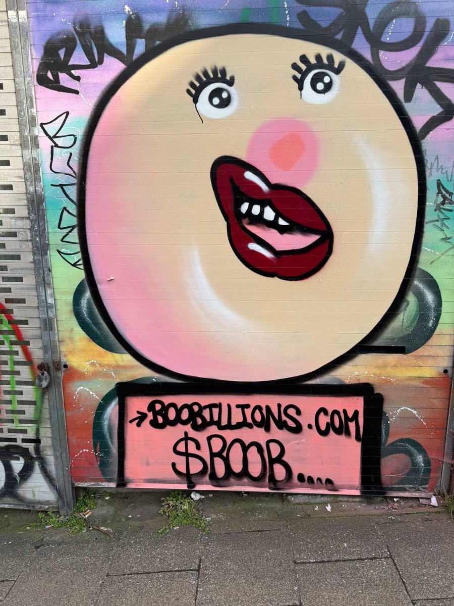 A wild boob spotted in London