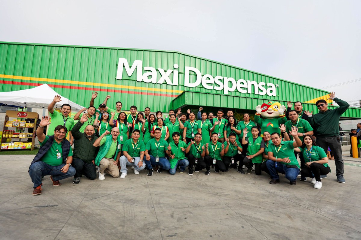 quintopodergt's tweet photo. 🚀 Maxi Despensa abre su tienda #50 en Guatemala 🇬🇹Ubicada en 1 calle 0-28, 1 calle 0 avenida y carretera a Cruz Blanca, zona 3 de San
Juan Sacatepéquez.
+7,500 productos, precios accesibles, sostenibilidad y 30 empleos directos.
#MaxiDespensa #CalidadAlMejorPrecio https://t.co/RUDt6zzUav