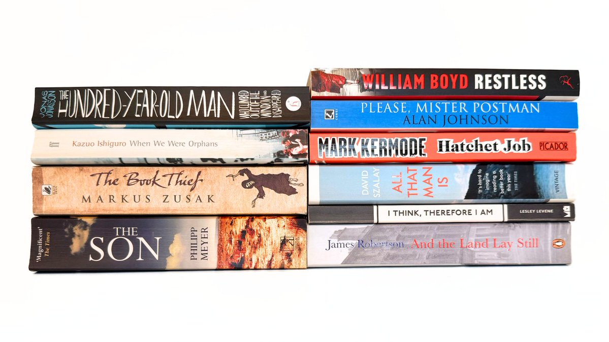 strangebooksUK's tweet image. Fresh in today! The Book Thief, When We Were Orphans, The Hundred-Year-Old Man, Restless, Hatchet Job and more, a brilliant mixed bag of secondhand reads. Every book personally photographed, no stock photos ever. strangebooks.co.uk #secondhandbooks #booktwt #strangebooks