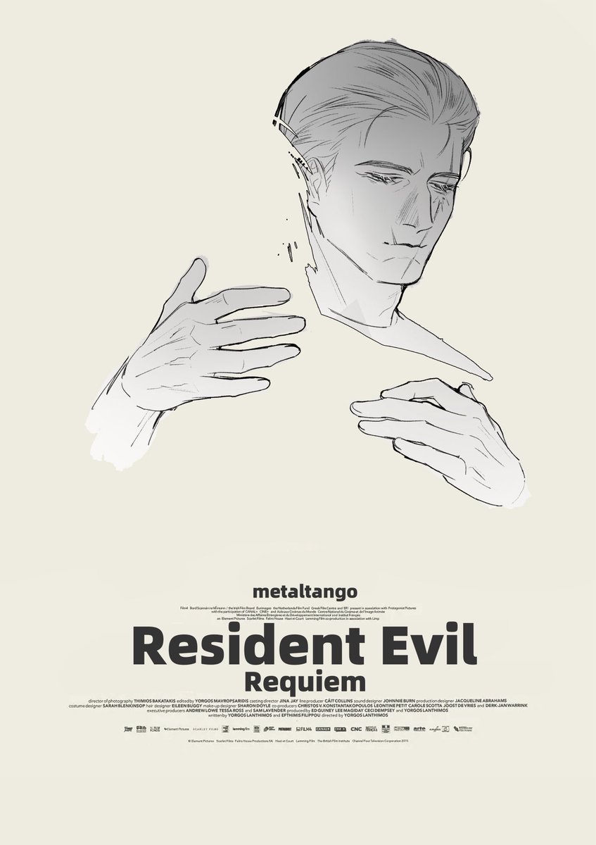 画了电影《龙虾》的海报梗……

#kreon #metaltango #LeonKennedy #JackKrauser