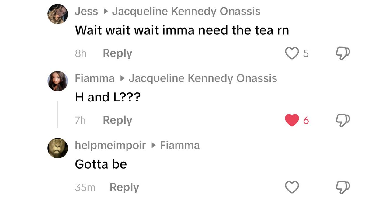 just watched a tiktok clip about how tmz hires people and gets their news and omg??? the possible larry tea in the comments???