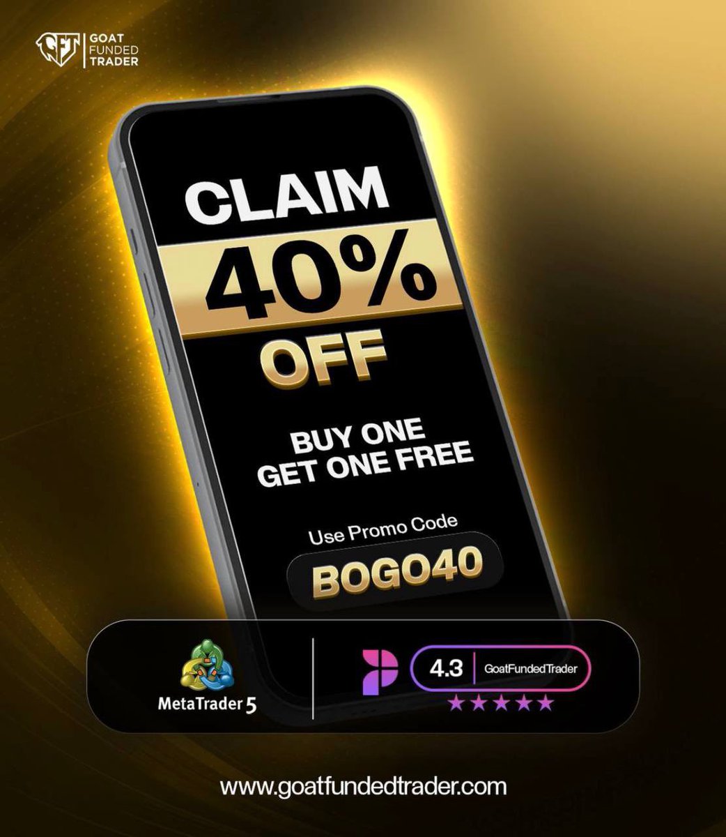 254$ Profit Made on my 50k$ Funded Account with <a href="/goat_funded/">Goat Funded Trader</a> ♥️

2nd min profitable day is done 

I just Need to make 250$ again for 3rd profitable day 

Then I will be able to request my 2nd Payout on this <a href="/GoatFunded/">Goat Funded Trader</a> account 

573$ Payout I have already taken from this account