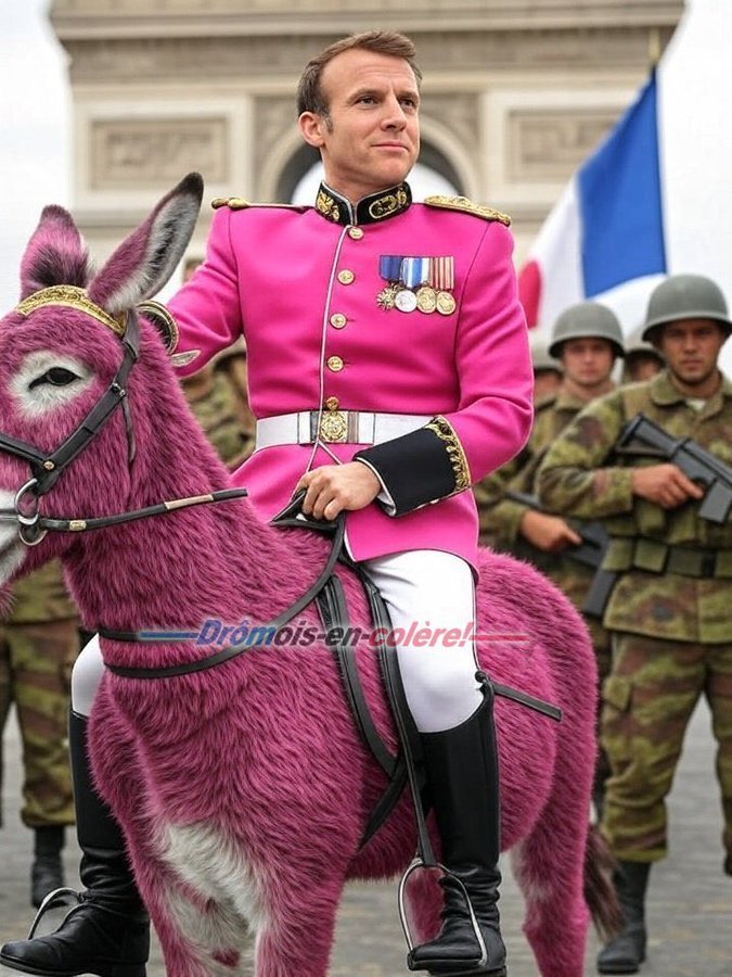PFulchironDuPuy's tweet photo. @PsyGuy007 @Frontieresmedia Non , sûrement pas , ses propos seront forcément à son image de pseudo et pathétique "chef de guerre " !!!!🙄😒😏
#MacronShow https://t.co/hbppgtAZUI