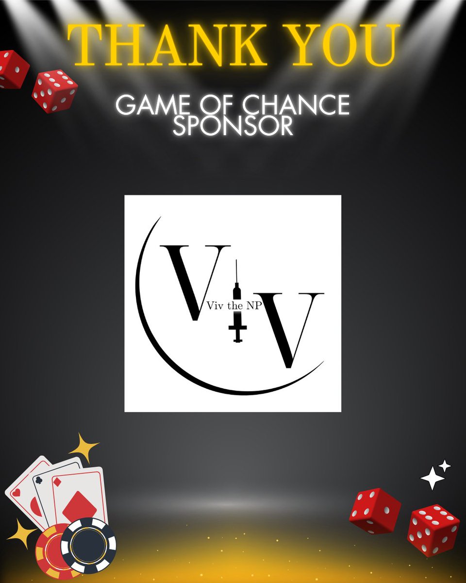 🎲✨ Thank You, Viv the NP! ✨🎲 Your sponsorship of Purse Bingo supports Bridgehaven Children's Advocacy Center, creating memorable nights and helping children and families. We appreciate your generosity and commitment 💙👜