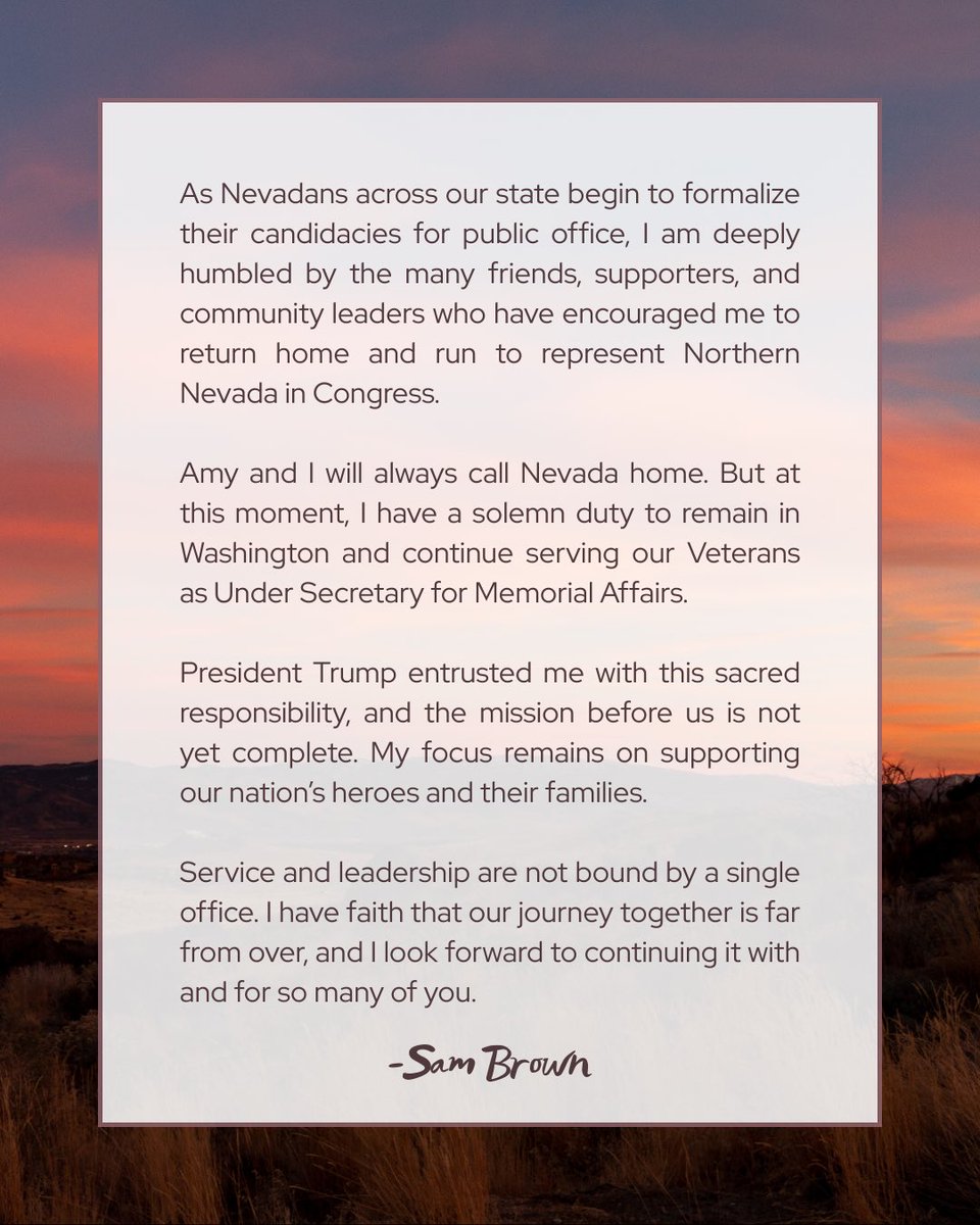 Sam Brown tweet media