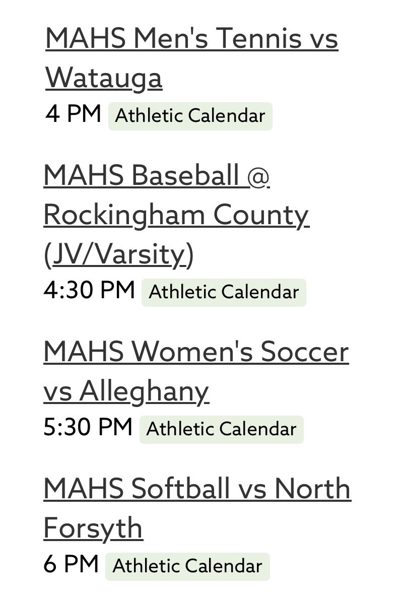 MA Athletics tweet media