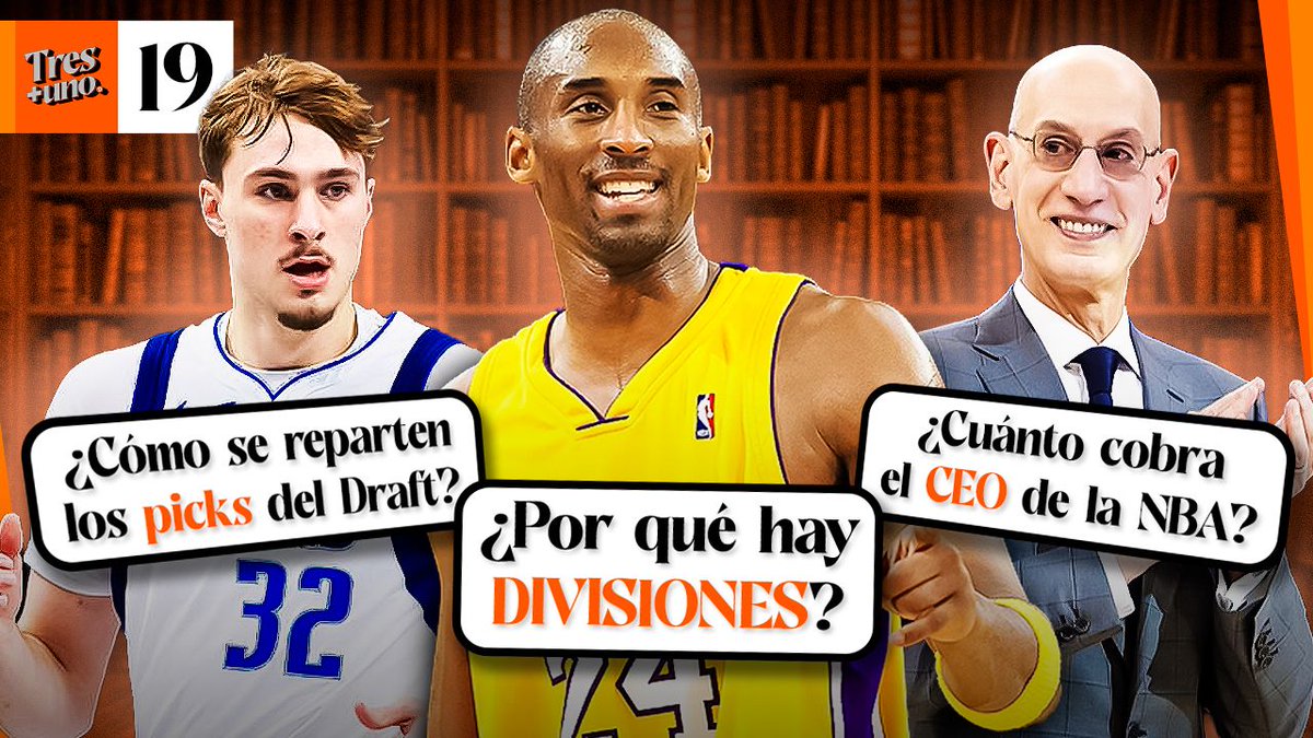 ADaimiel's tweet photo. Nuevo episodio de 3+1, explicando muchas cosas que la gente no entiende de la NBA: Draft, calendario, reglas, contrato de Adam Silver, etc.. Mejores tiradores de la temporada, Denver Nuggets, decisivo en el Oeste, vestuario local y visitante en L.A. 👇
https://t.co/VAYXLsbi3Z https://t.co/dcTht3ueQh