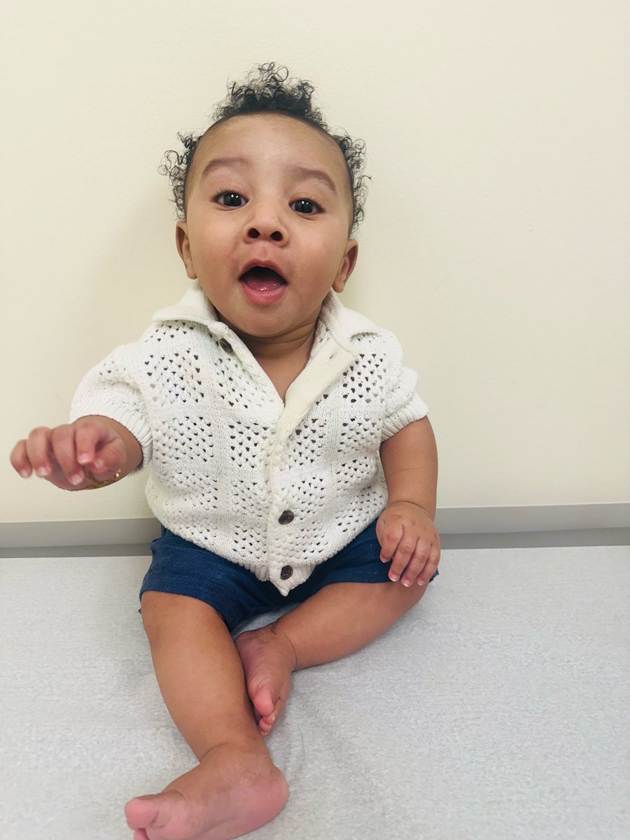 MarloBryant's tweet photo. I work the night shift and when I get off after 12 hours…NOTHING even matters whenever I see this sweet boy. My little Puerto Rican with his old man outfit on. 🤦🏾‍♀️😊 I’m just obsessed and I looovvveee him! 🤍 

📸Dr’s Office Photo Shoot 

Poppa 🤍
6 month old 
20 # 5 oz
28 1/2 in https://t.co/D5MKt3tik6