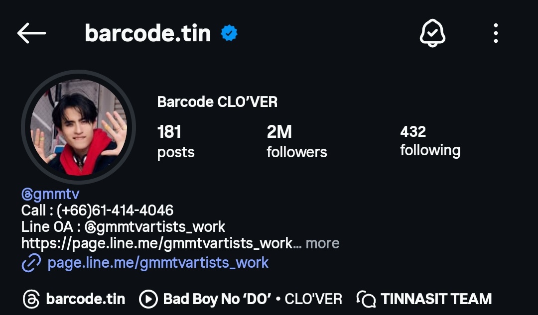 BarcodeTinINAFC's tweet photo. Congratulations for 2M followers on Instagram!
very very proud of you❤️❤️
@BarcodeTin #barcodetin
#2MTogetherWithBarcode https://t.co/IQqgcp78CD