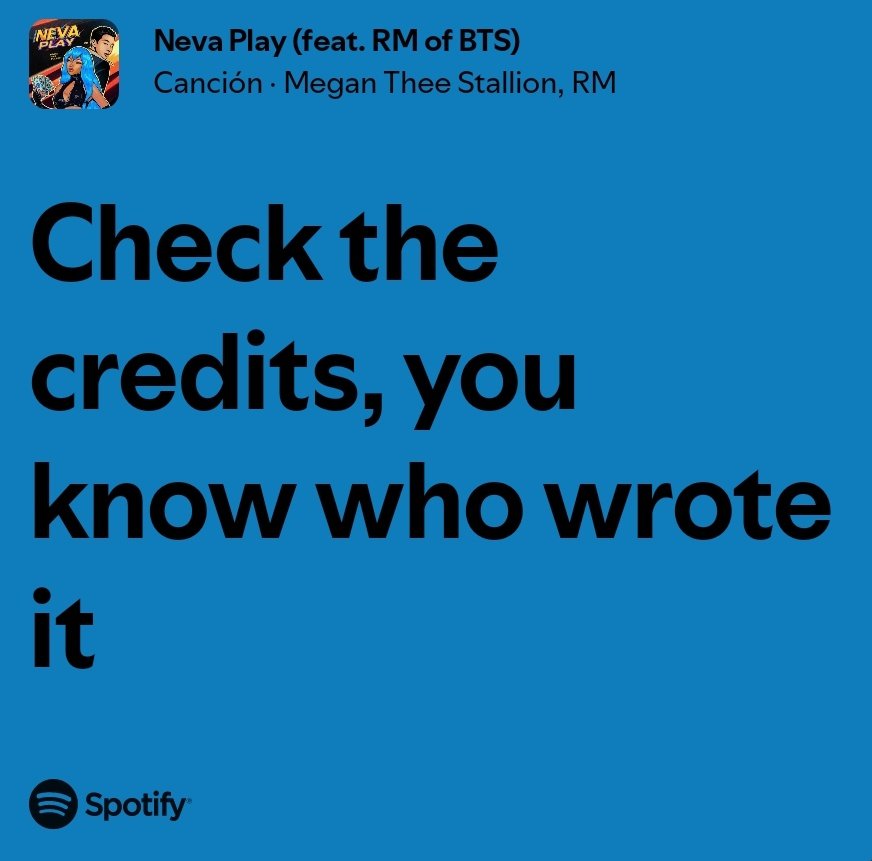 #RM really said 😌: