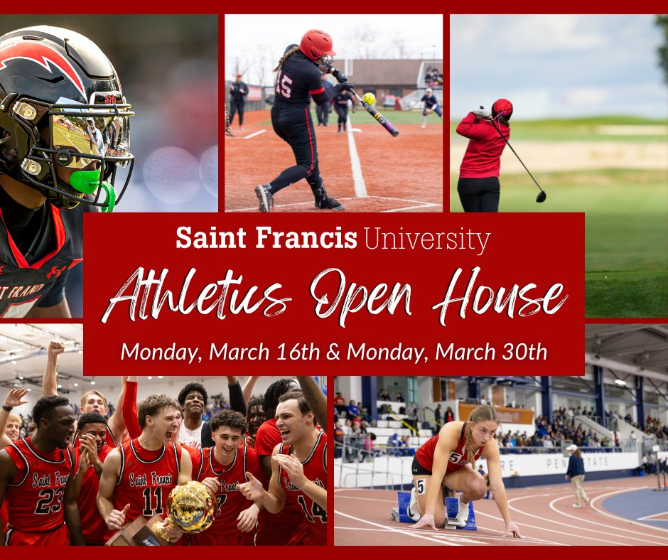 Saint Francis U tweet media