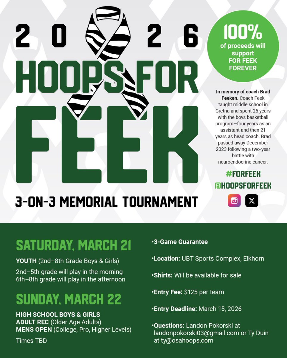 Hoops For Feek tweet media