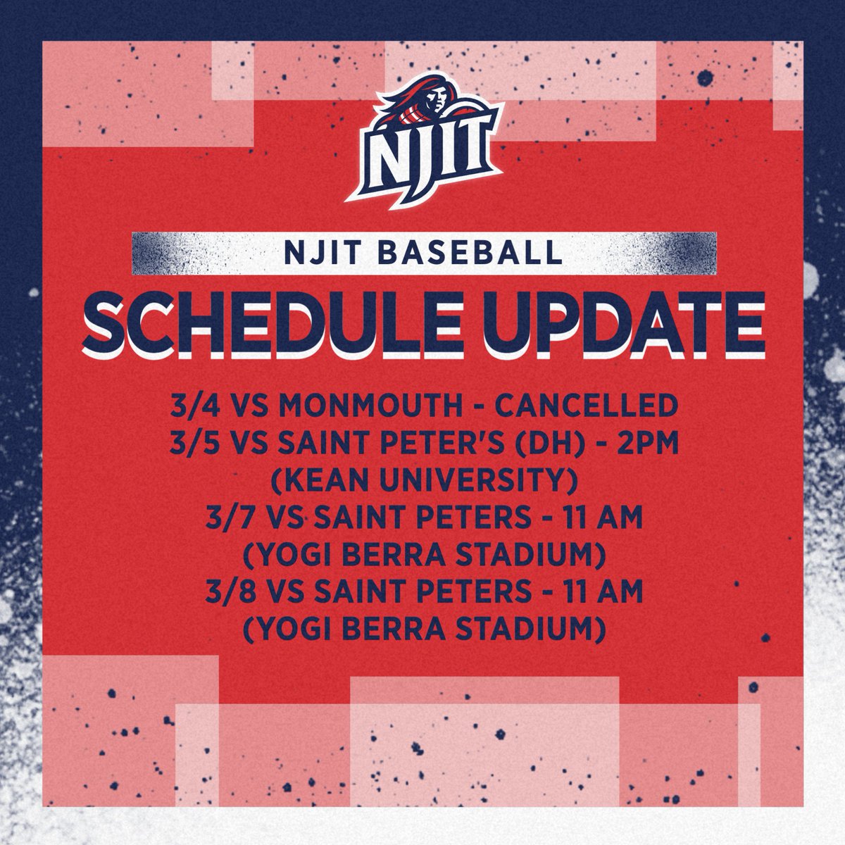 NJIT Baseball tweet media