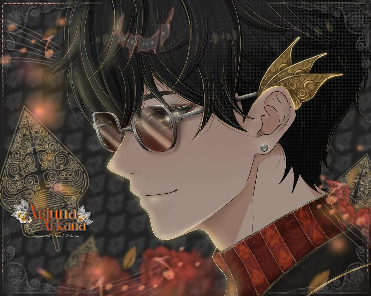 mazzikriabiyyu1's tweet photo. Fanart mas mas Jawa arjuna, hehe 😏😁 

#ArjunaArkana #Artjuna #ArjunaMemes #artwork #fanart #Vtuber #art https://t.co/b99Q0NhdfU