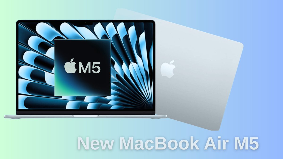 IndianTechGuide's tweet photo. 🚨 Apple has launched the new MacBook Air M5 in India, starting at ₹119,900 ($1,099 in the US) https://t.co/10GSHaFqQ0