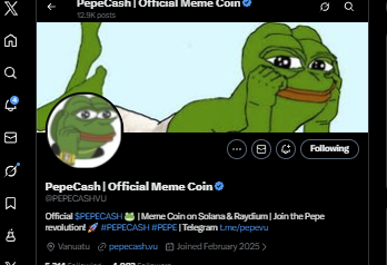 harriekln's tweet photo. @PEPECASHVU All done my brother  @PEPECASHVU🛑🛑 #PEPECASH

SOL Wallet
Hua3YJkqNi2XC334kBo3TGYp7ooHqvXzZwbpB8X2K8kC https://t.co/49ucw3gBYw