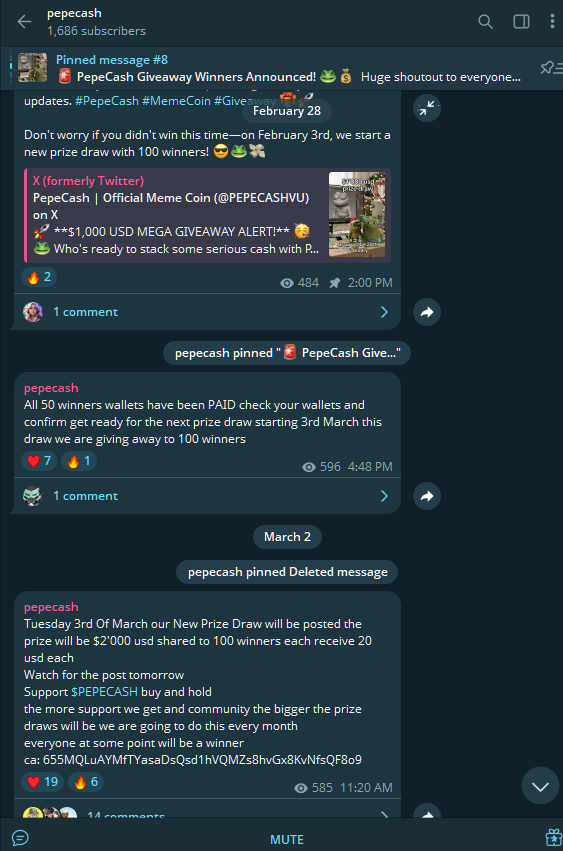 harriekln's tweet photo. @PEPECASHVU All done my brother  @PEPECASHVU🛑🛑 #PEPECASH

SOL Wallet
Hua3YJkqNi2XC334kBo3TGYp7ooHqvXzZwbpB8X2K8kC https://t.co/49ucw3gBYw