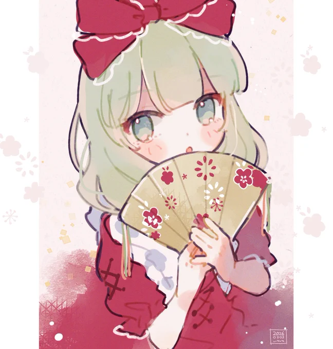 おひなさま! #東方雛祭り #3月3日は鍵山雛の日