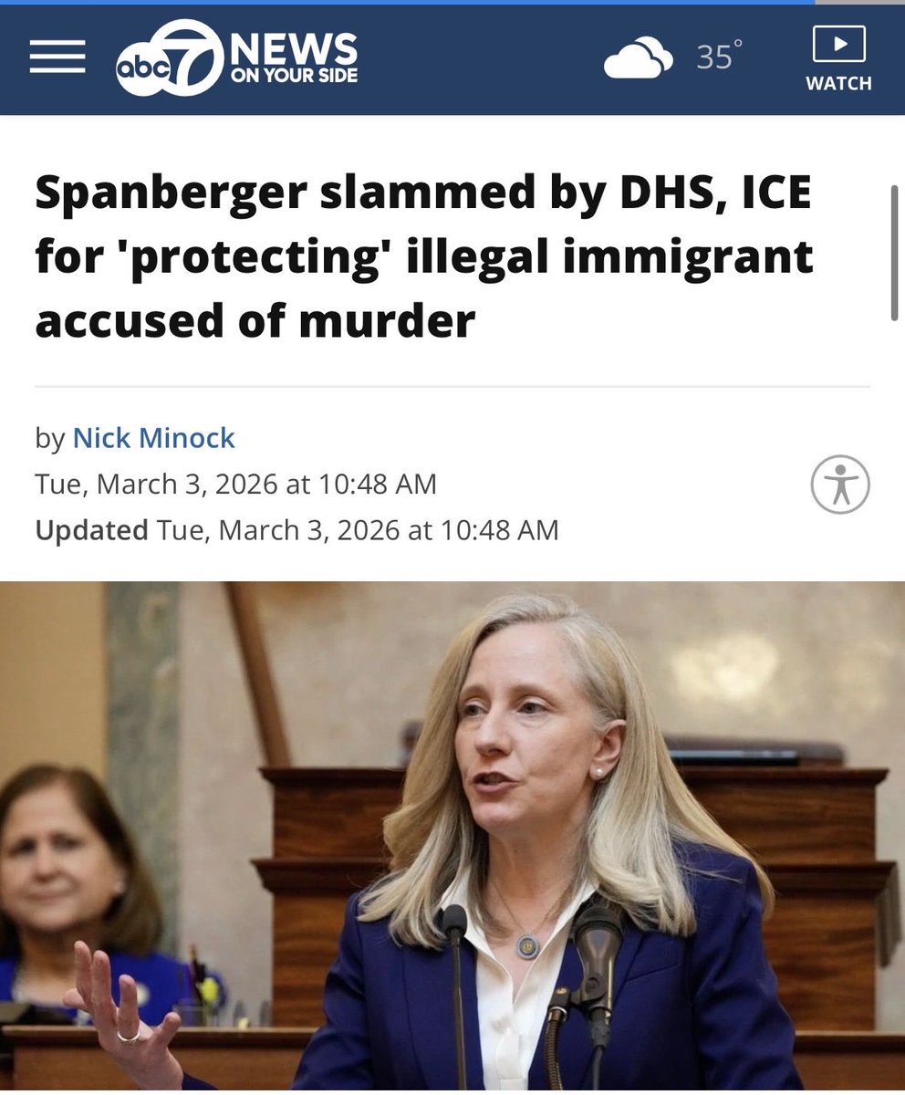 Fake Moderate Spanberger is putting your family’s safety at risk to protect violent criminal illegal aliens.