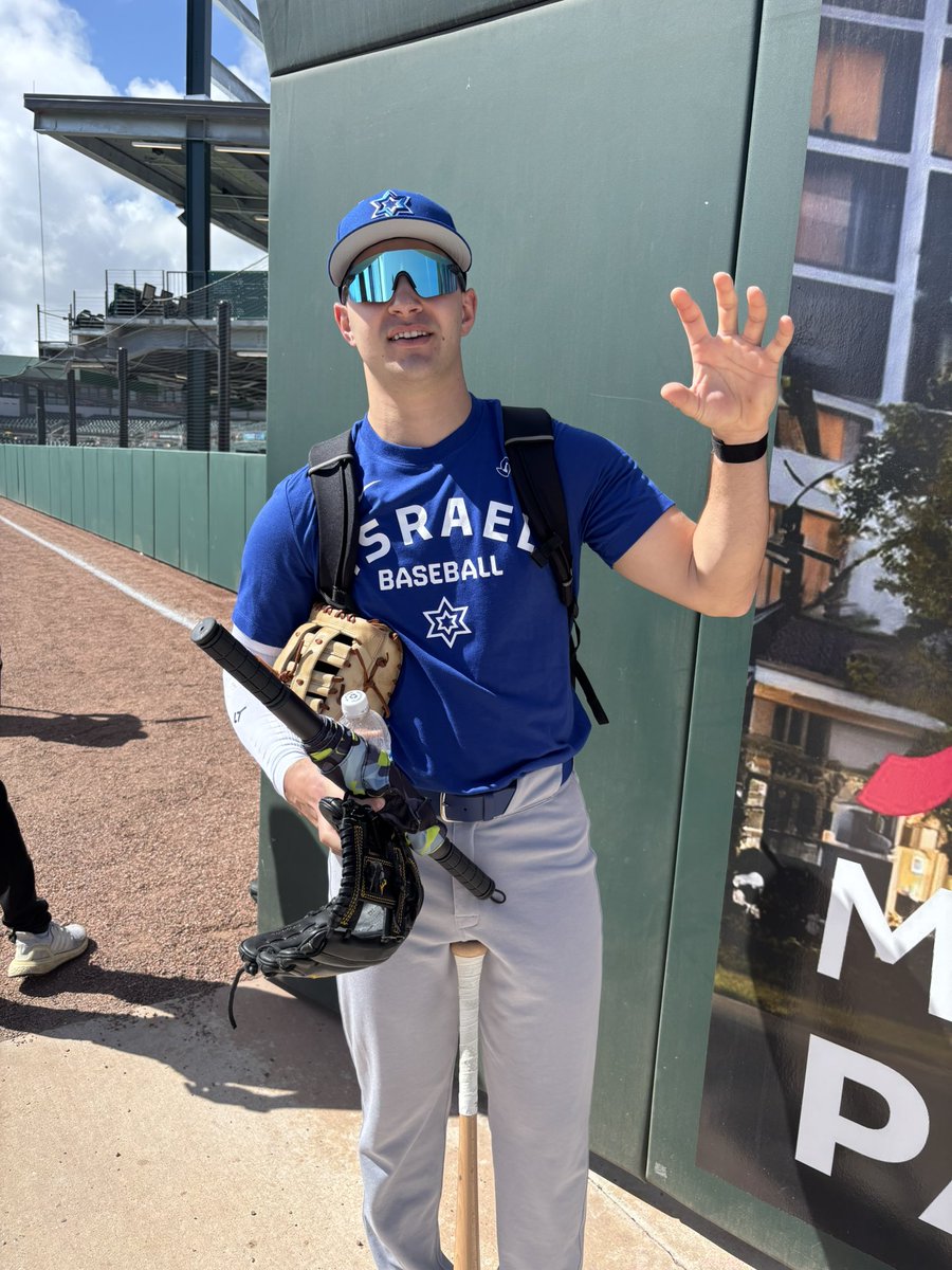 FIUBaseball's tweet photo. Rooting for our alum 🇮🇱

Shoutout to former Panther Chase Engelhard, who’s representing on the @WBCBaseball Team Israel training camp roster! 💪 https://t.co/IH76TurMhA