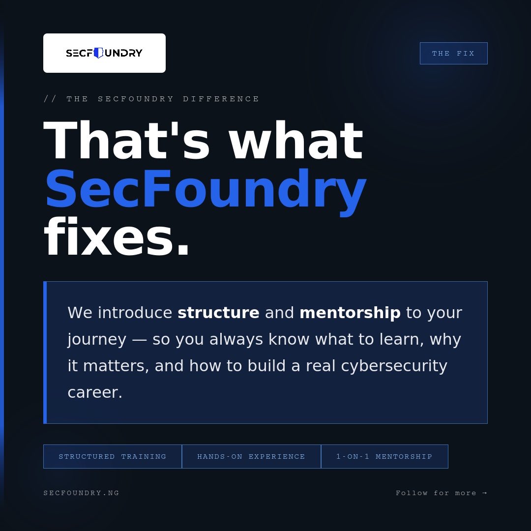 SecFoundry tweet media