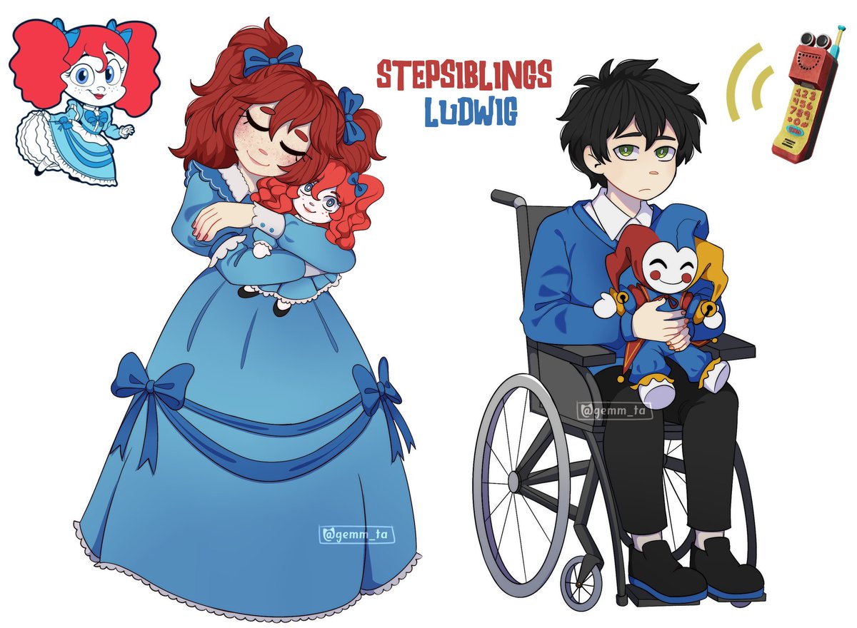 gemm_ta's tweet image. Ahora los dos juntos 🥺🥺

#PoppyPlaytimeChapter5 #PoppyPlaytimefanart #poppyplaytimeprototype #poppy