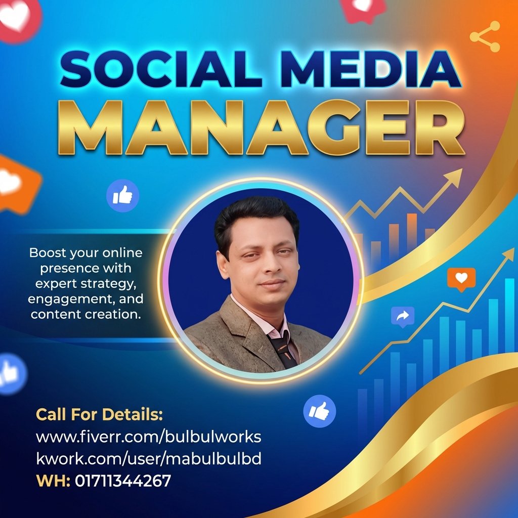 BrightMahbub's tweet photo. 🚀 Your Social Media Growth Starts Here! 🎯

💼 Order Now:
🌐 https://t.co/cfUwKM5spO
🌐 https://t.co/VL5en0OlfN
📲 WH: 01711344267

#SocialMediaManager #SocialMediaMarketing #ContentCreator #GraphicDesigner #DigitalMarketing #InstagramMarketing #FacebookMarketing #BrandGrowth https://t.co/lZWcDHP3bN