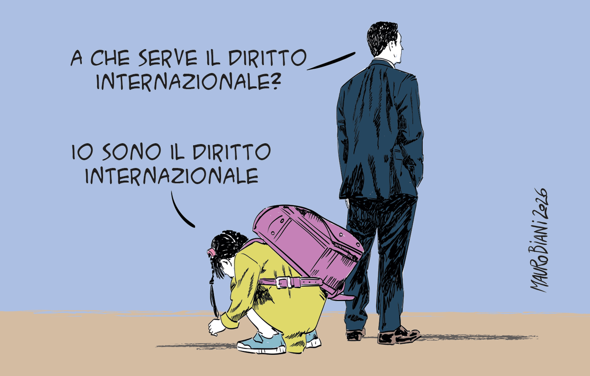 maurobiani's tweet photo. #DirittoInternazionale #guerra 
"io sono il diritto internazionale"
e -conti fino ad un certo punto-.
Oggi per @repubblica https://t.co/WfkAImV4c9