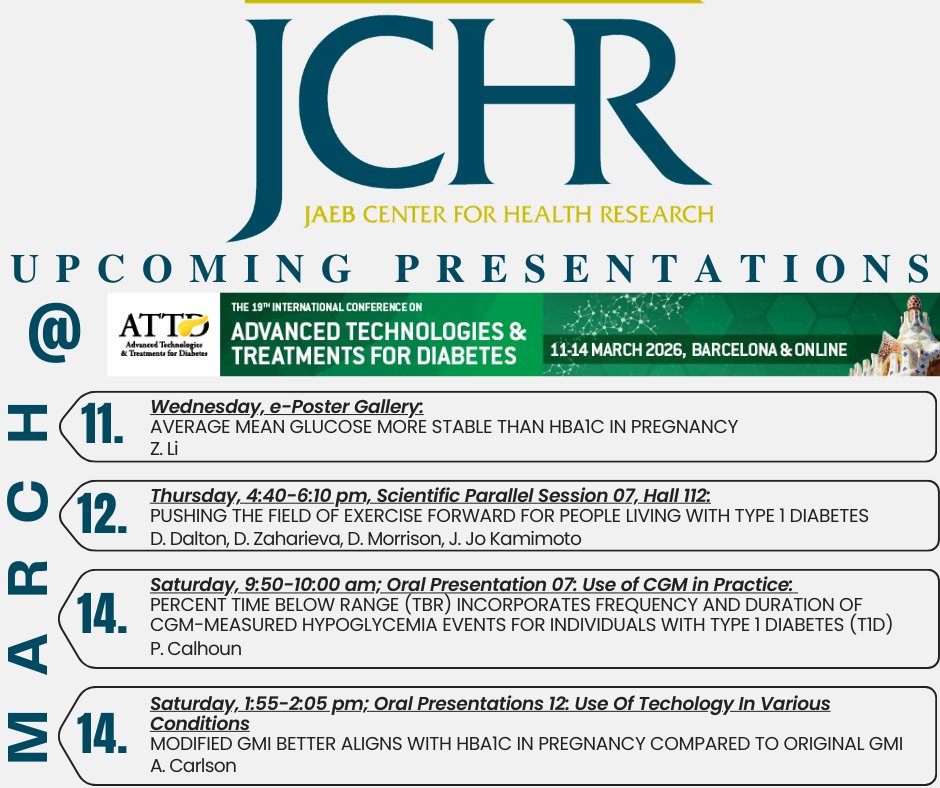 Jaeb Center for Health Research tweet media