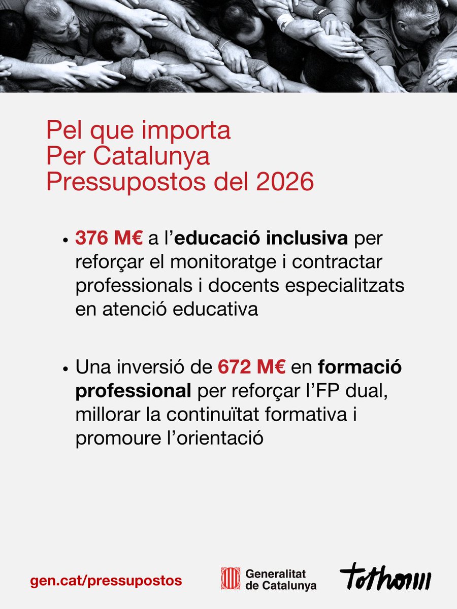 Educació tweet media