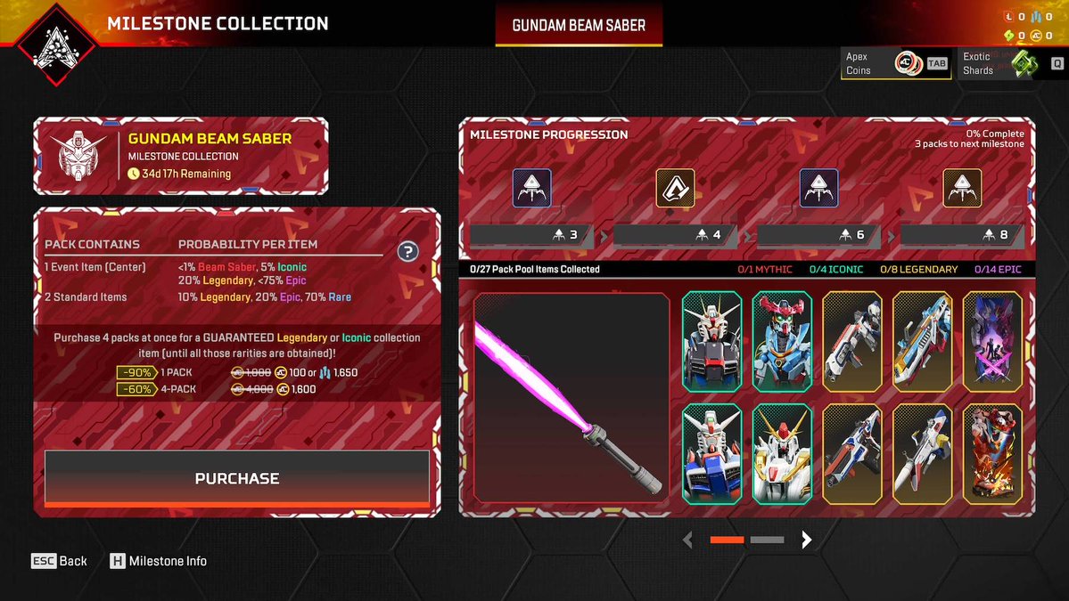 ⚡️ガンダムコラボ⚡️
【コラボスキン詳細！】

クリプト　　×　フリーダムガンダム
レヴナント　×　ガンダムデスサイズヘル
ジブ　　　　×　クスィーガンダム
コンジット　×　ガンダムエアリアル
ミラージュ　×　デスティニーガンダム
オクタン　　×　GQUUUUUUX
オルター　　×　ガンダムエピオン
ヴァル