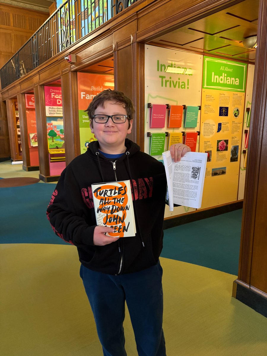 Indiana State Library tweet media