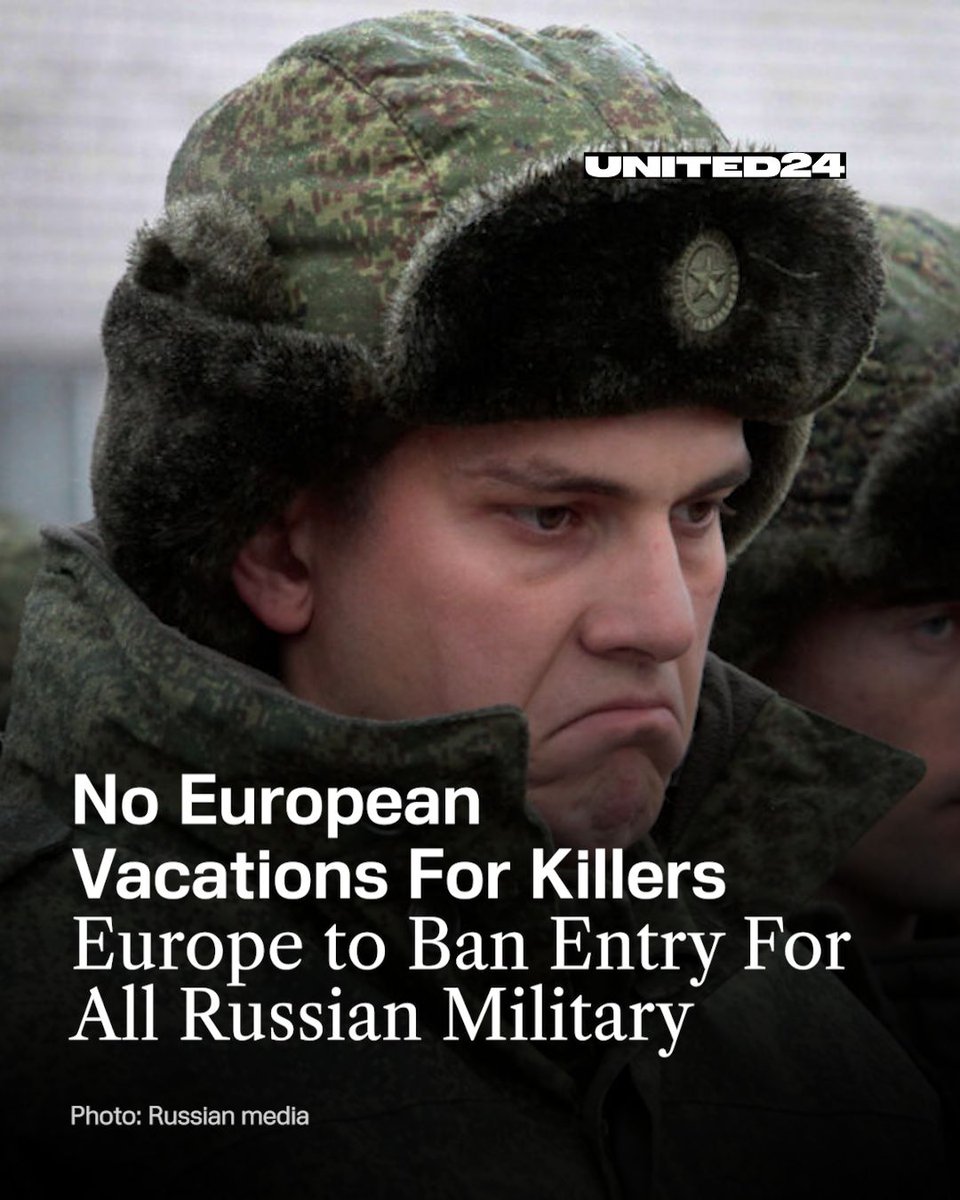No more EU visas for Russian soldiers? 

🧵 1/6 ⬇️