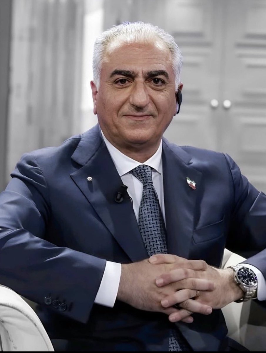 This will be the next leader of Iran #KingRezaPahlavi