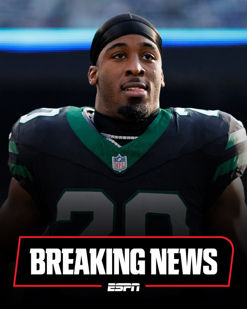 Tagged: As the Jets and RB Breece Hall continue to try to hammer out a lucrative long-term deal, New York is placing the $14.293 million franchise tag on its standout running back, per sources. The tag is designed as a placeholder until the two sides can reach agreement.