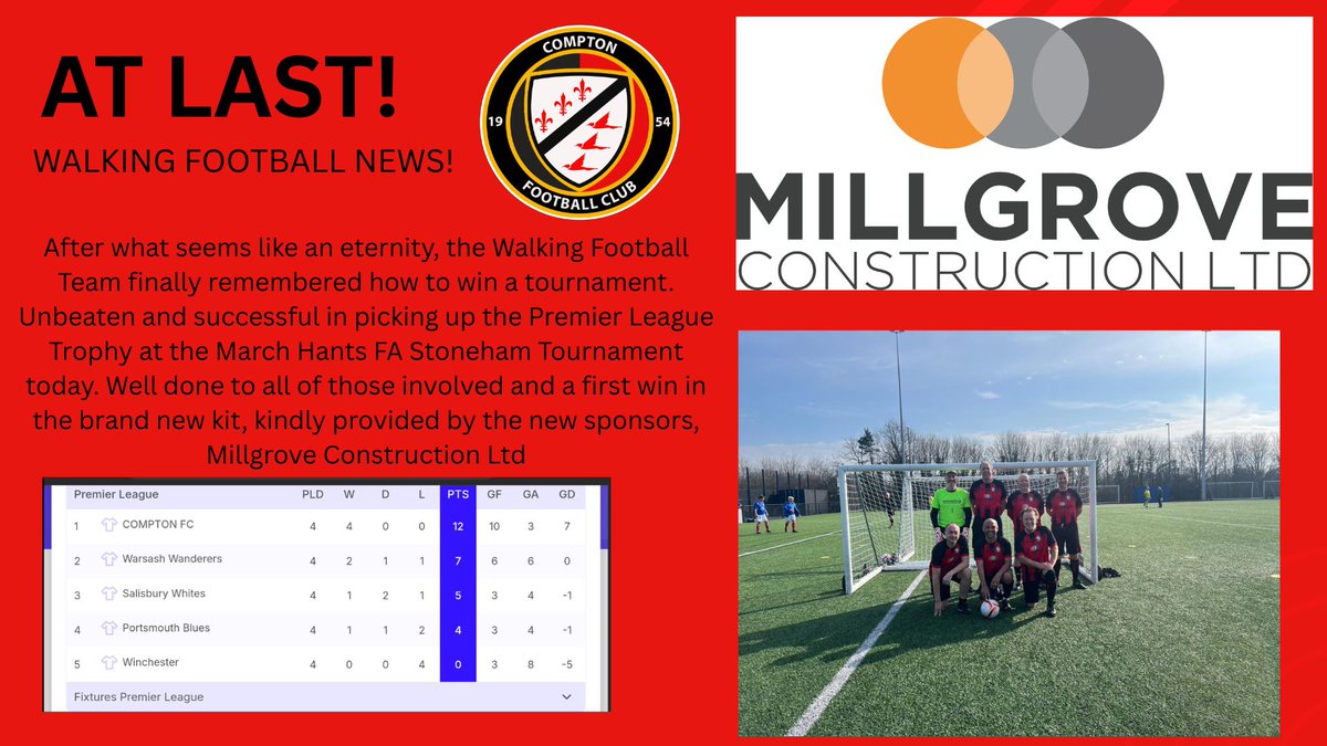 Compton Football Club 🔴⚫️ tweet media