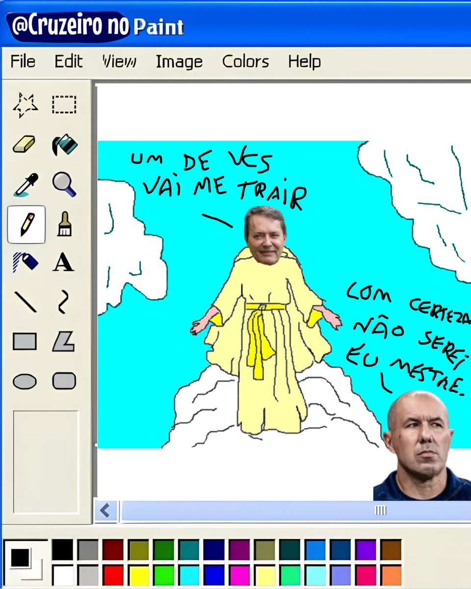 Cruzeiro no paint tweet media