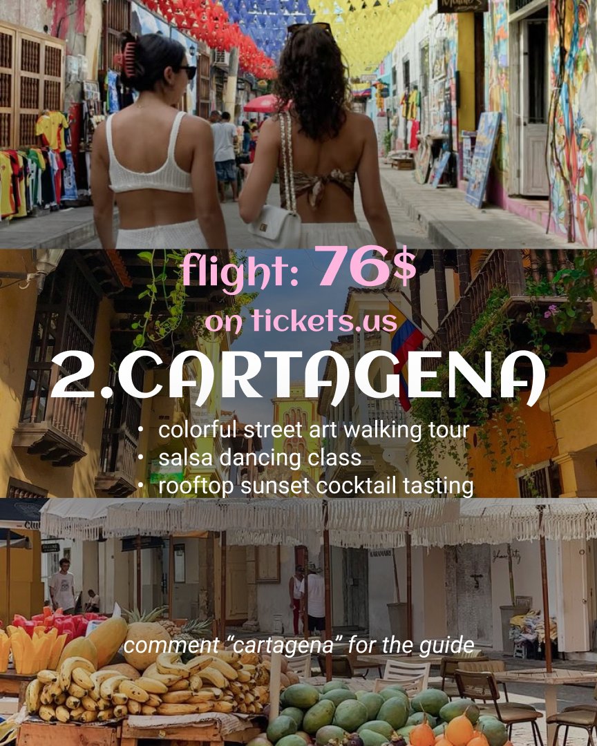 tickets_us's tweet image. Beach days and sunsets with your besties?
Fly from New York — with flights starting at just $104!
👙 Sun, laughter, and unforgettable memories — all without overspending.
📲 Book now on tickets.us and start your girls’ getaway!
#cheapflights #tickets_us